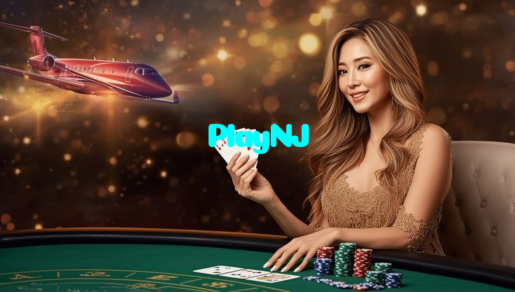 PlayNJ casino presented on mobile device in Pakistan with slots and live games